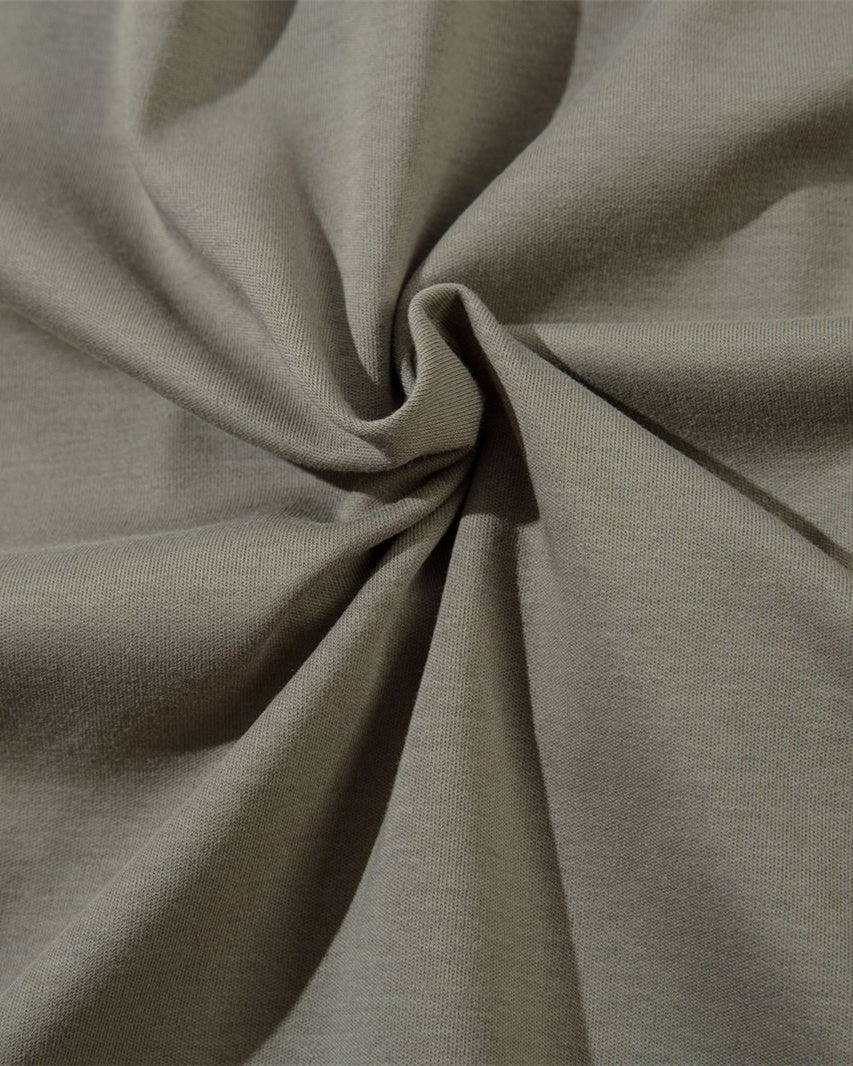 패치워크 레터 프린트 스탠드 칼라 스웨트셔츠