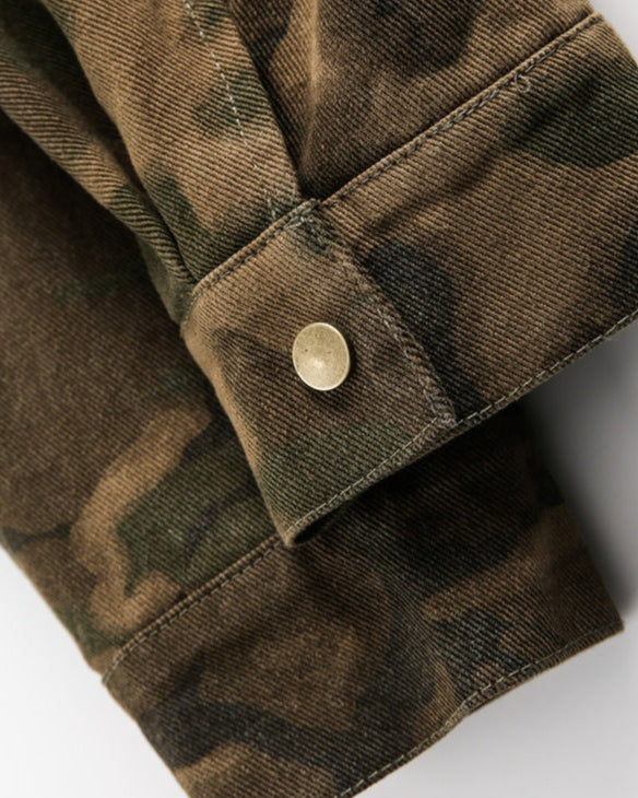 Camouflage work jacket