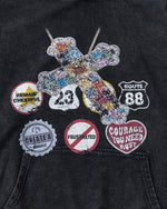 バッジパーカー