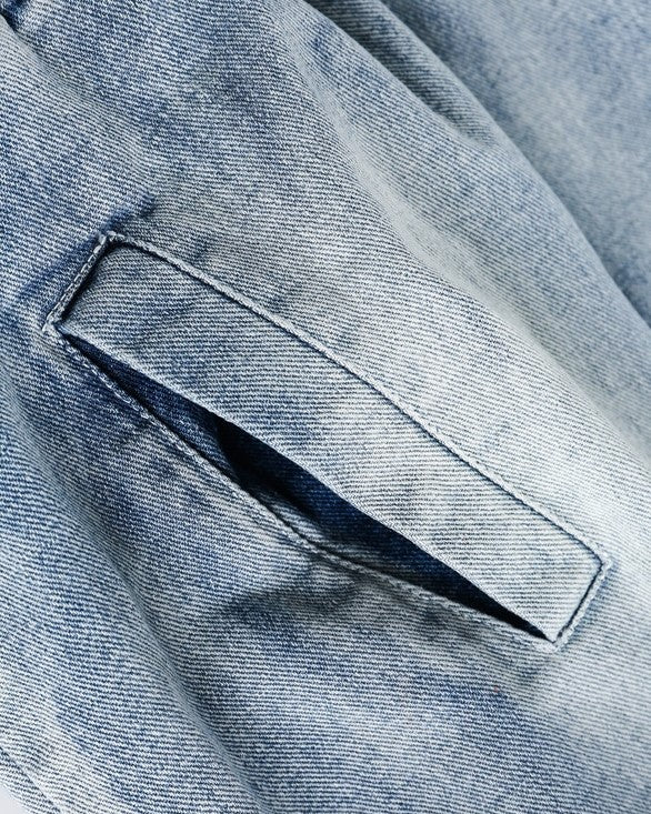 ヴィンテージウォッシュデニムジャケット