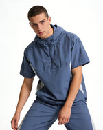 Color-block Patchwork Pullover Shirt