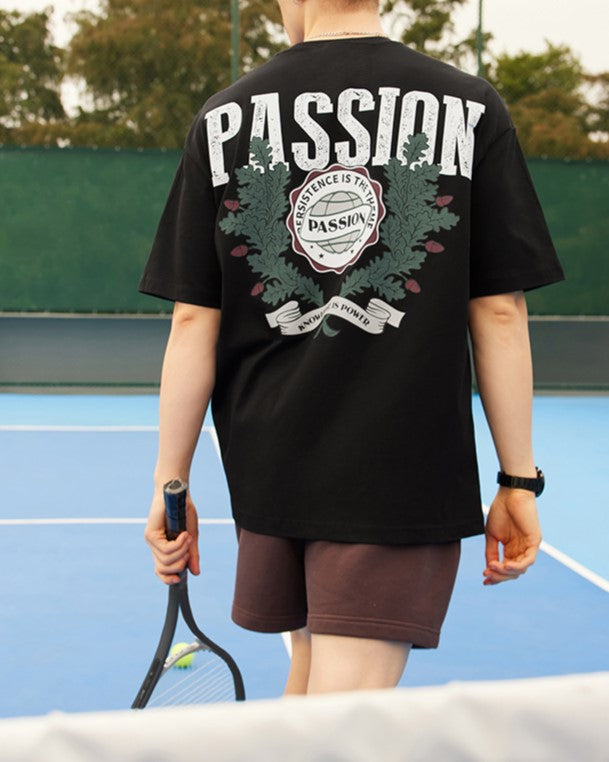 情熱的なカジュアル半袖