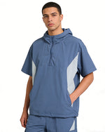 Color-block Patchwork Pullover Shirt