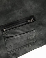 Fake two-piece cotton jacket