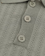 シンプルな高級ニット半袖