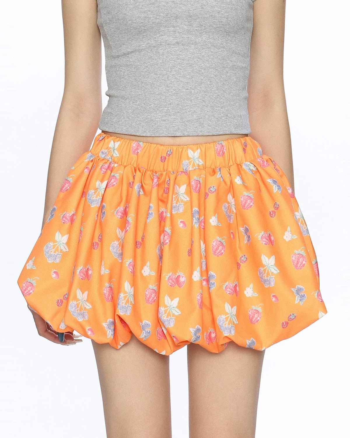 도파민 과일 꽃봉오리 스커트