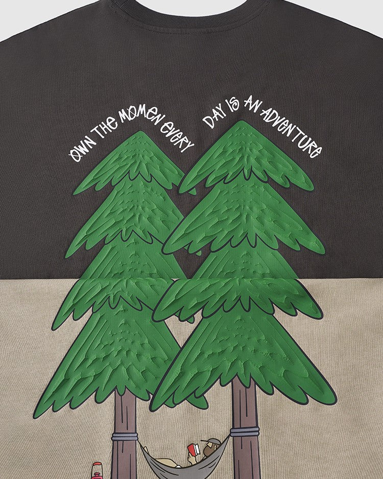 Casual cotton short sleeves