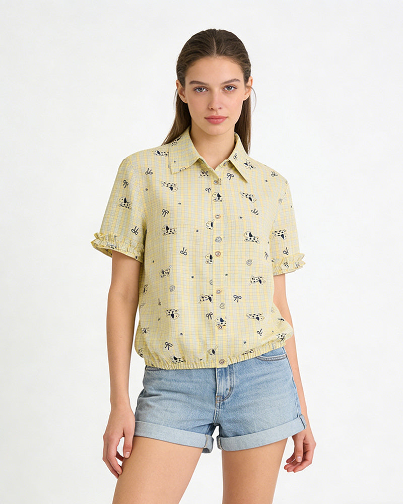 Fun Puppy Short-Sleeve Shirt