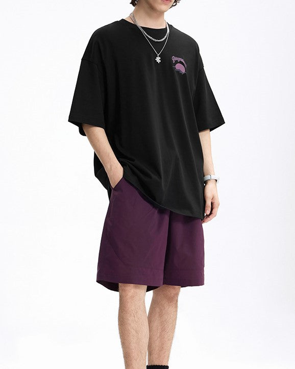 Mountain loose short sleeves