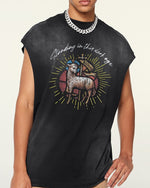 グラデーションウォッシュベスト