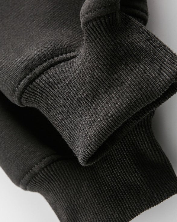 パッチワークフード付きスウェットシャツジャケット