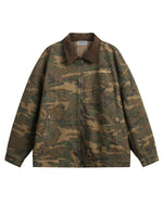 Camouflage work jacket
