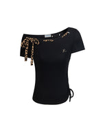 Simple hot girl short sleeve