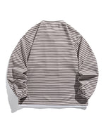 Minimalist Striped Long-Sleeve Top