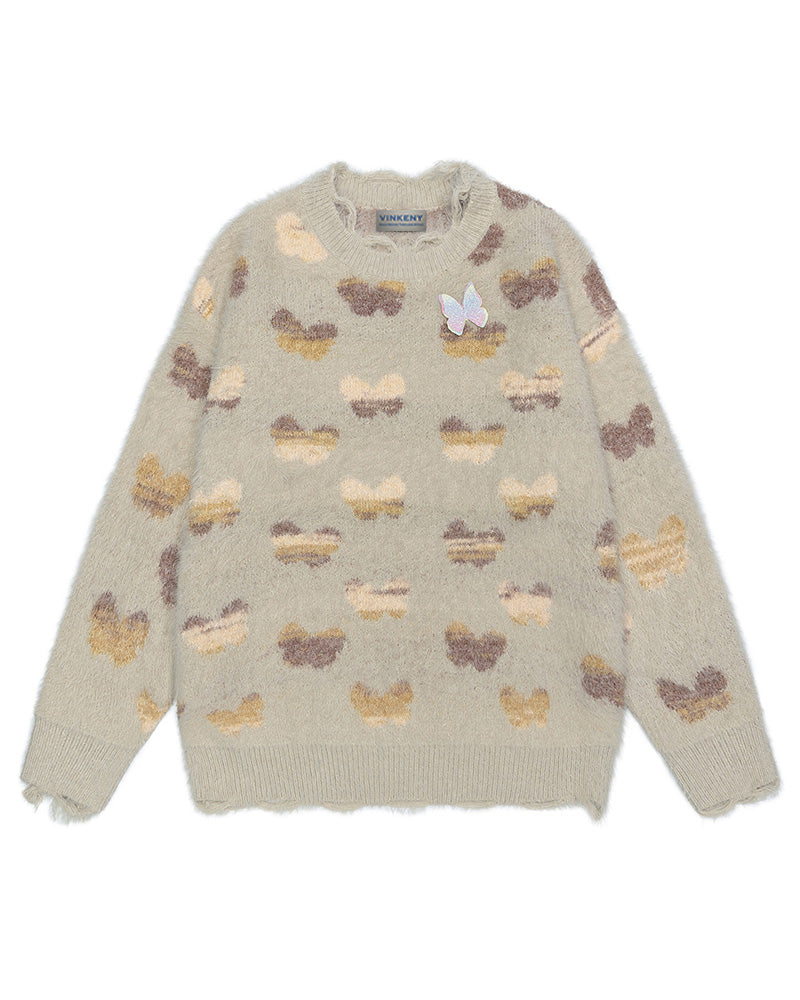 バタフライソフトセーター