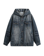Washed denim jacket