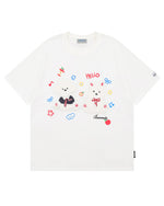 Cute plush puppy short sleeve