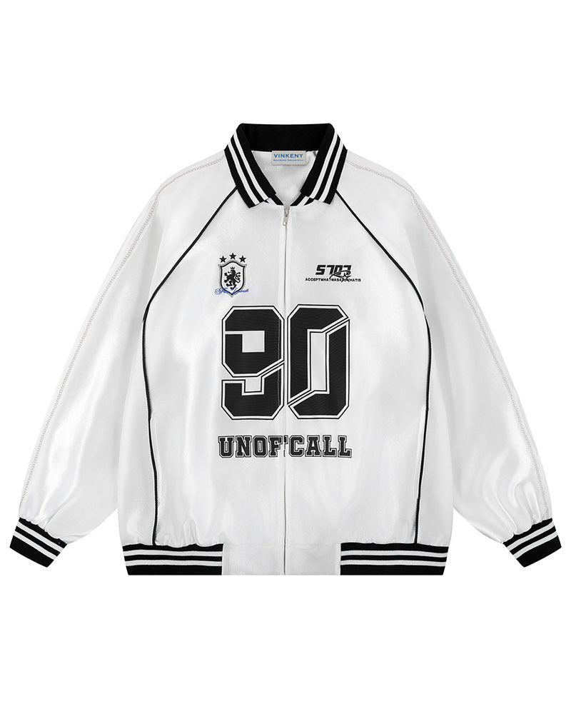 レタリングラペルジャケット