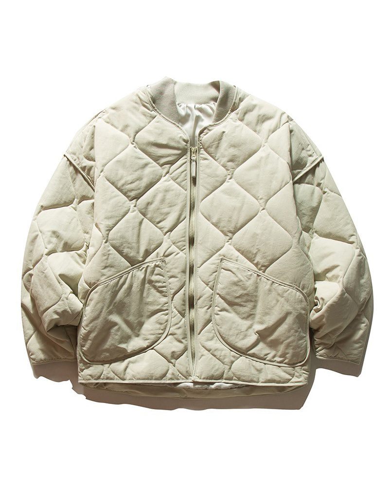 カジュアルで暖かいジャケット