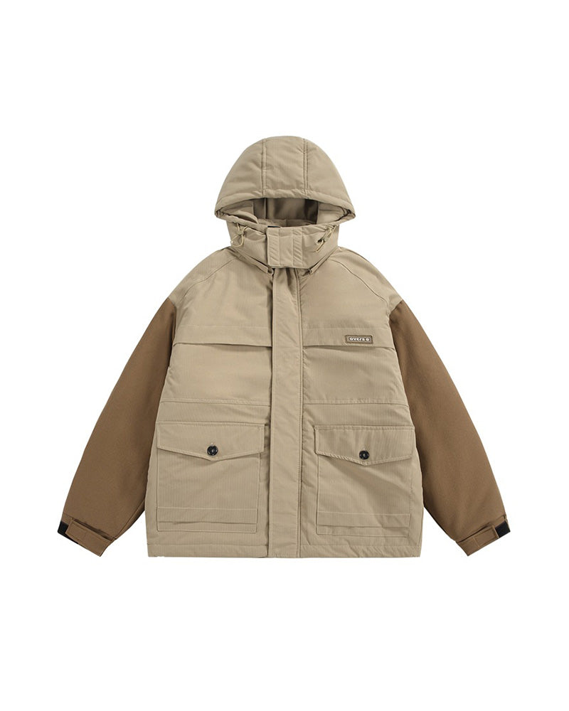 ヴィンテージのゆったりとしたコットンジャケット