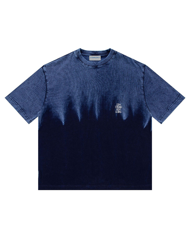 Cotton patchwork short sleeves