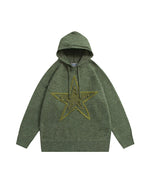 Star Jacquard Hoodie