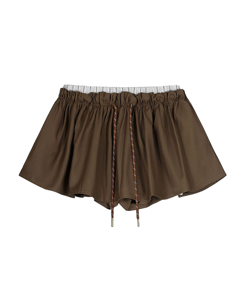 Simple design short skirt