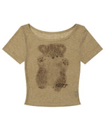 シンプルなスリムな半袖