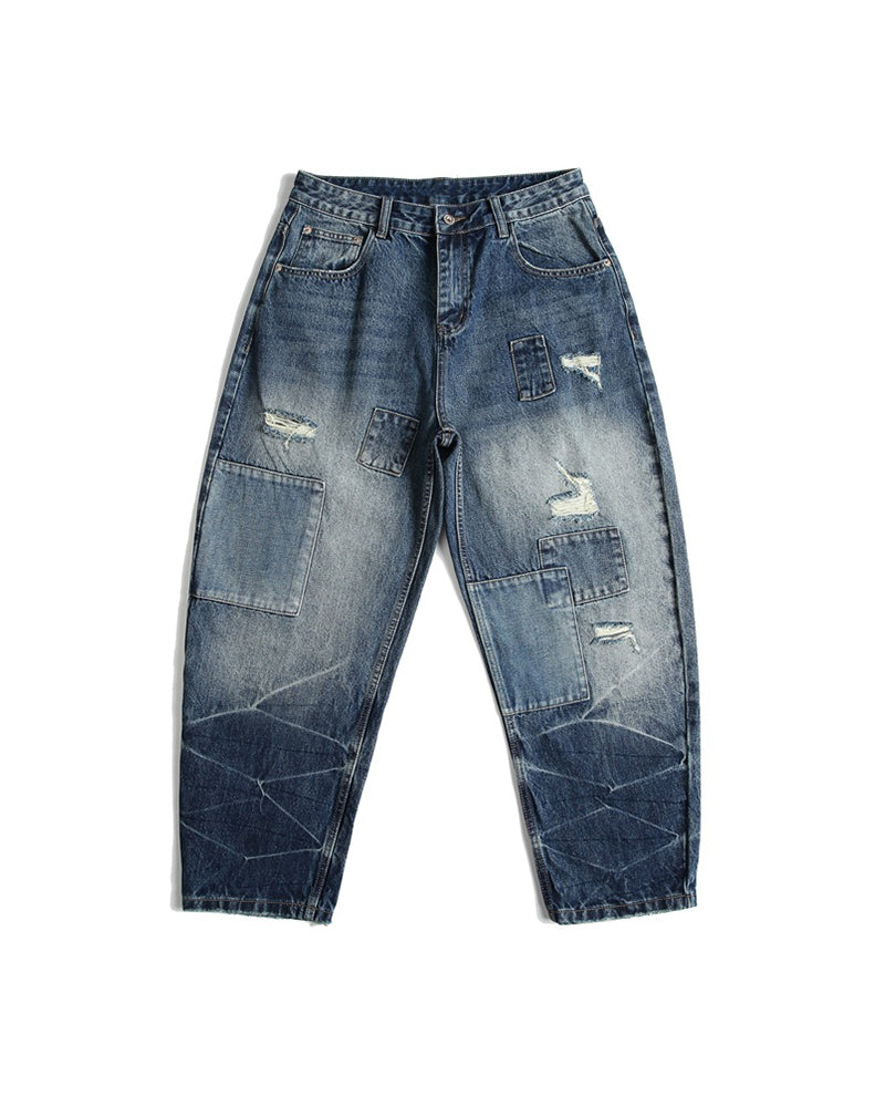 Vintage distressed jeans