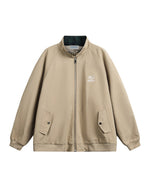 スタンドカラーカジュアルジャケット