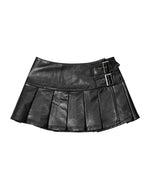 ハイウエストプリーツスカート