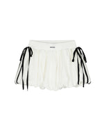 Contrast color design short skirt