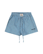 チェック柄カジュアルショートパンツ