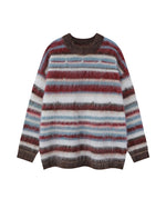 커플 스트라이프 스웨터