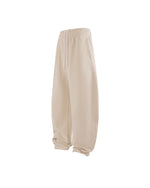 430g Fleece-Lined Loose Sweatpants