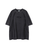 レトロな刺繍の半袖