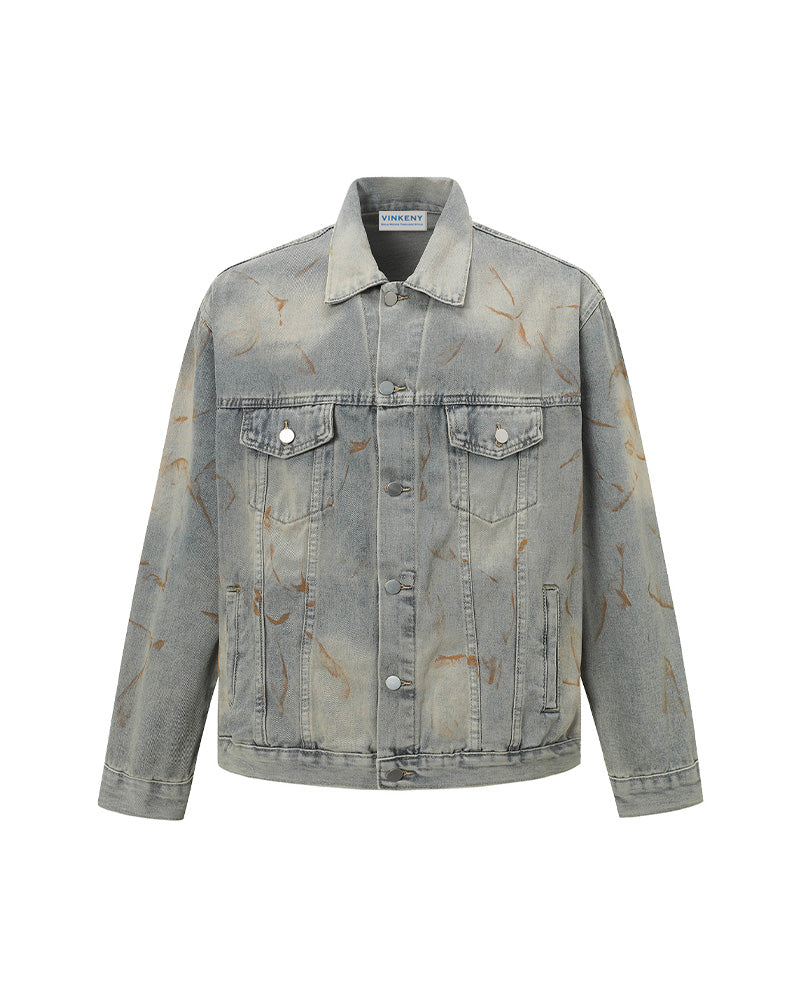 ヴィンテージストリートデニムジャケット