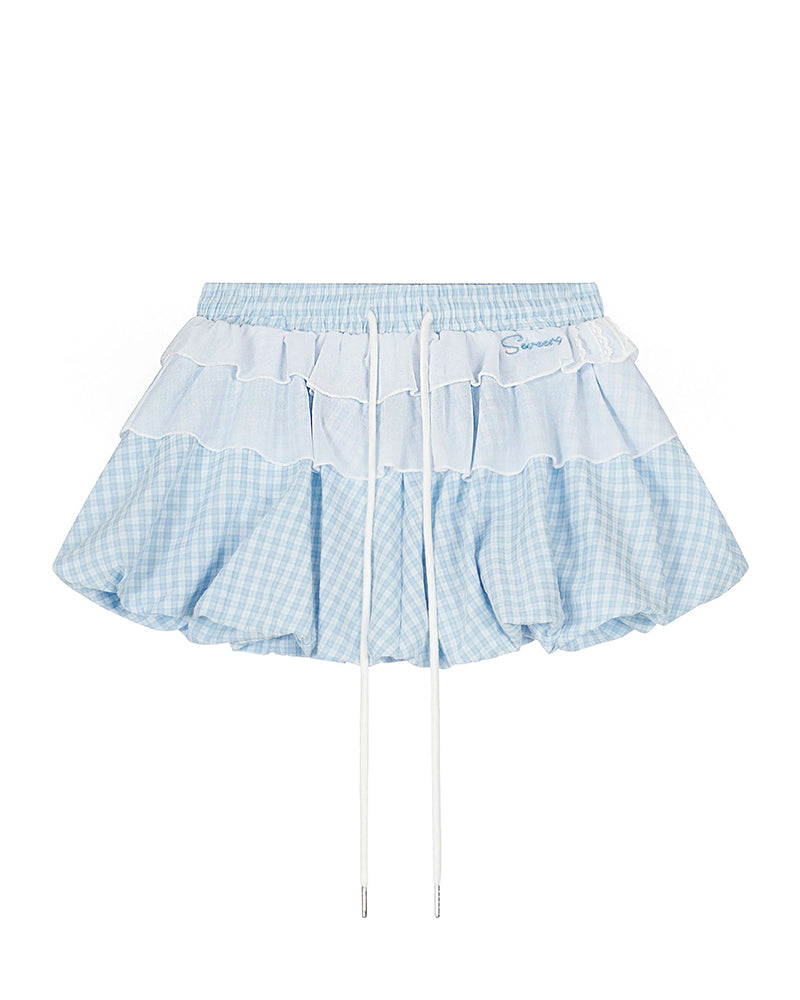 레트로 개성 스커트