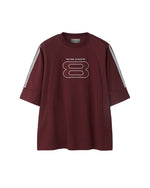 スプライススポーツ刺繍半袖