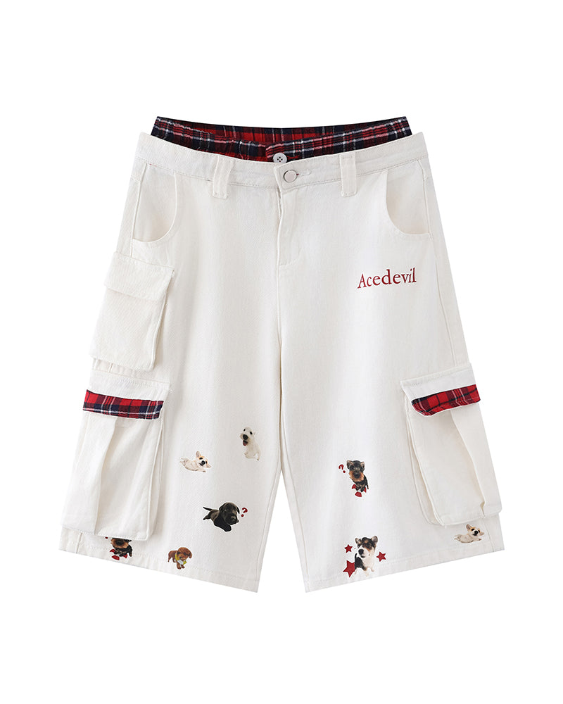 シンプルなカジュアルショートパンツ