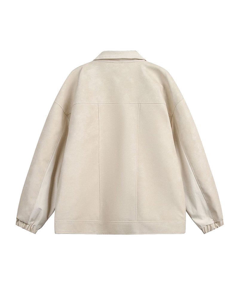 シンプルなゆったりコート