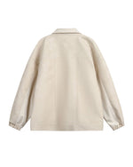 シンプルなゆったりコート