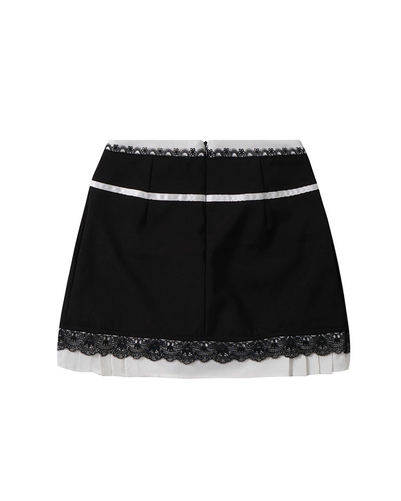 Simple girl all-match skirt