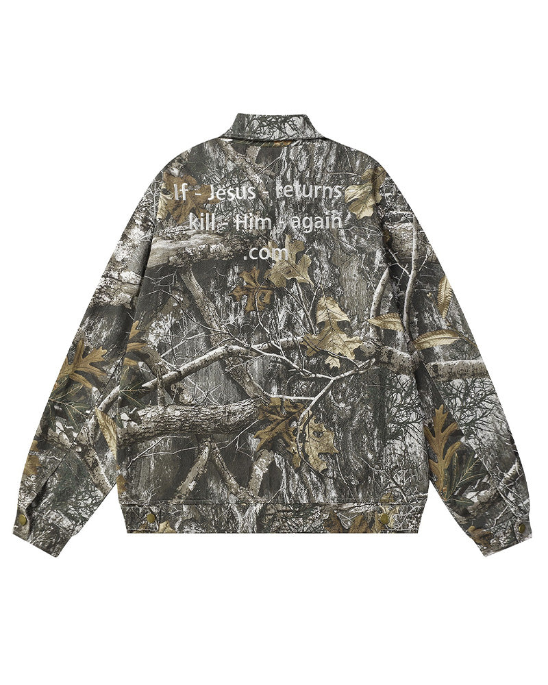 ツリープリントジャケット