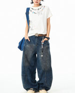 レトロなシンプルな半袖