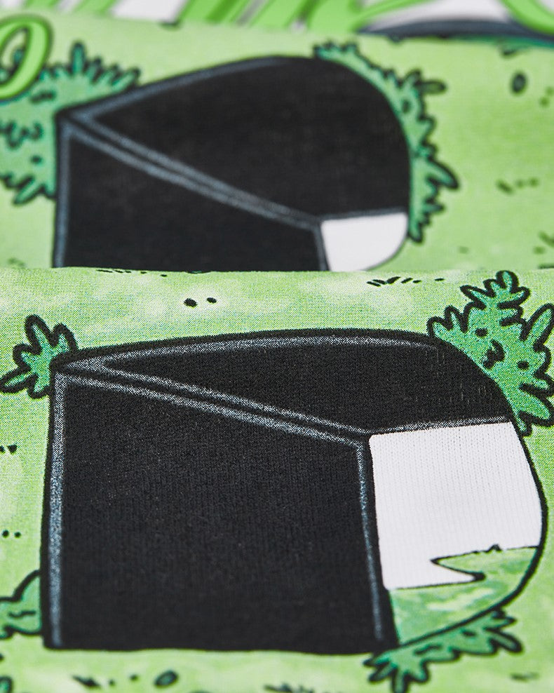 Letter B loose short sleeves