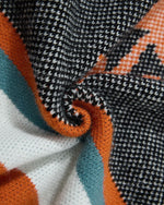 花柄ジャカードセーター