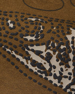 フィッシュボーンプリントの半袖