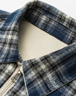 パッチワークのリバーシブルワークジャケット