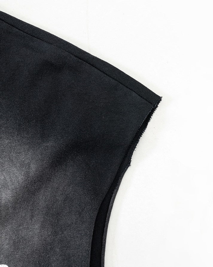 グラデーションウォッシュベスト